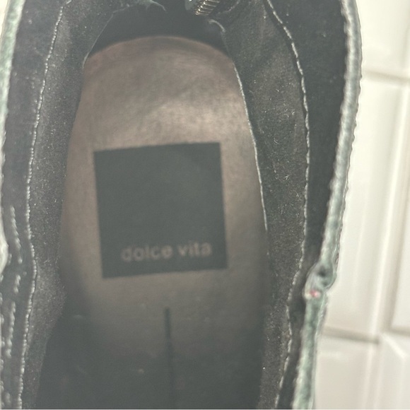 Dolce Vita Coltyn Black Leather Rear Zip Bootie size‎ 8 - Picture 11 of 16